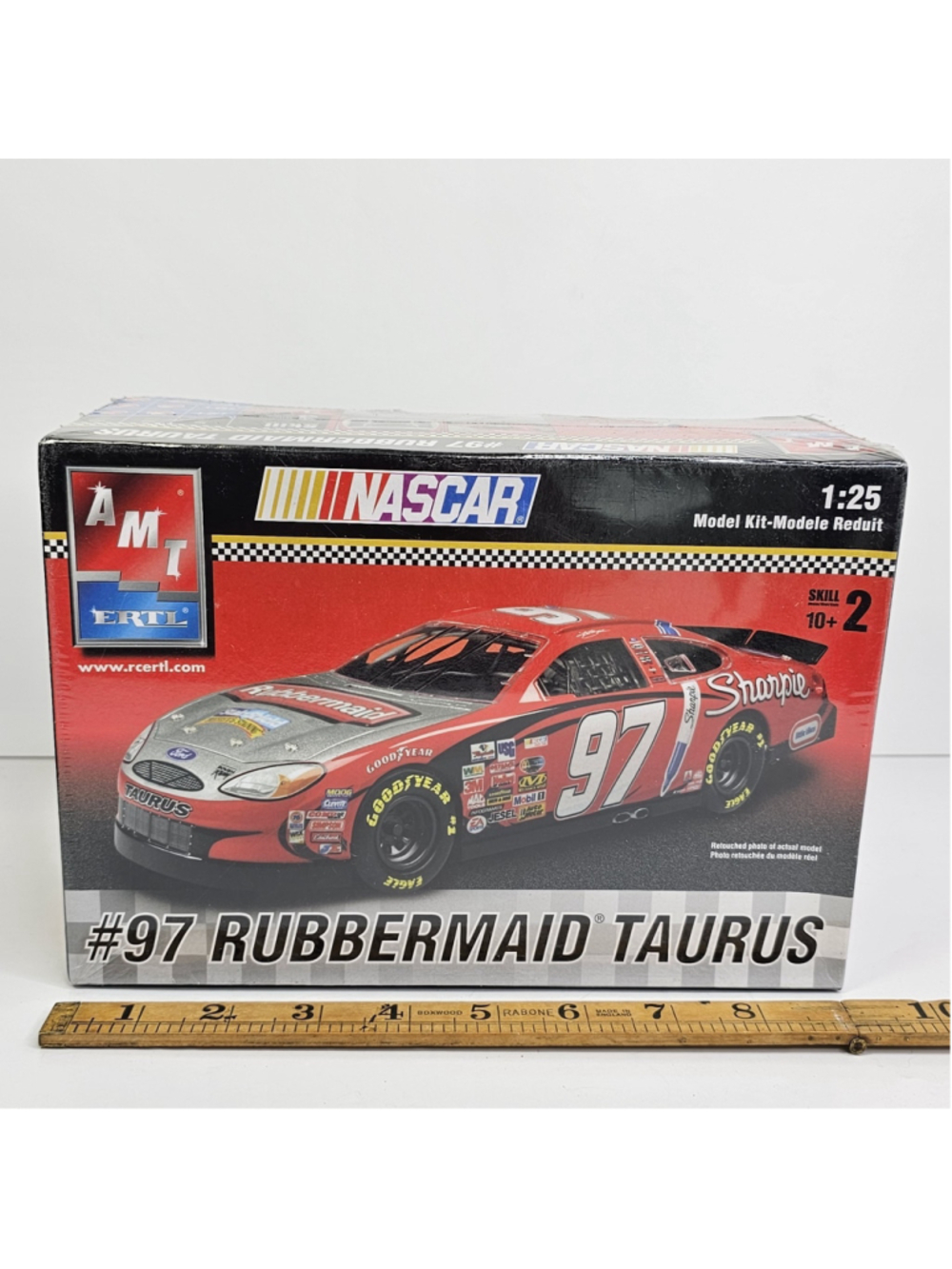 SEALED 2003 AMT Ertl NASCAR #97 Rubbermaid Taurus Model #38067 1:25 NEW